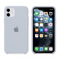 Чехол Silicone Case Original iPhone 11 №26 (Blue gray) (N26)