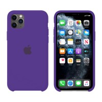 Чехол Silicone Case Original iPhone 11 Pro Max №30 (Dark purple) (N34)