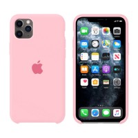 Чехол Silicone Case Original iPhone 11 Pro Max № 6 (Rose pink) (N06)