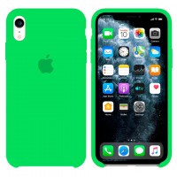 Чехол Silicone Case Original iPhone XR №31 (Dark green) (N32)