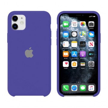 Чехол Silicone Case Original iPhone 11 №40 (Sapphire blue) (N44) в Одессе