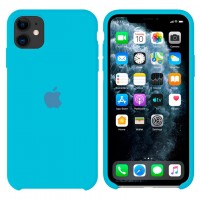 Чехол Silicone Case Original iPhone 11 №16 (blue) (N16)