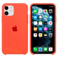 Чехол Silicone Case Original iPhone 11 № 2 (Apricot Orange) (N02)