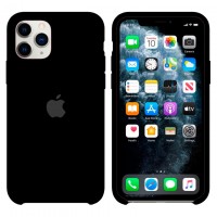 Чехол Silicone Case Original iPhone 11 Pro Max №18 (Black) (N18)