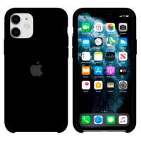 Чехол Silicone Case Original iPhone 11 №18 (Black) (N18)