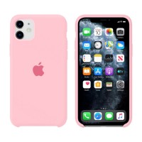 Чехол Silicone Case Original iPhone 11 № 6 (Rose pink) (N06)