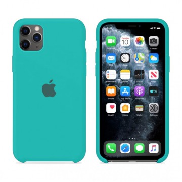 Чехол Silicone Case Original iPhone 11 Pro Max №21 (Ice sea blue) (N21) в Одессе