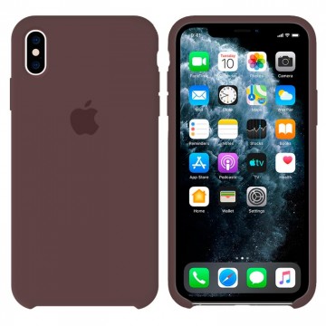 Чехол Silicone Case Original iPhone XS Max №22 (Cocoa) (N22) в Одессе