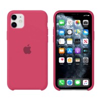 Чехол Silicone Case Original iPhone 11 №36 (Rose Red) (N37)