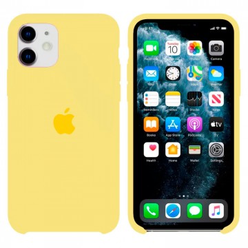 Чехол Silicone Case Original iPhone 11 №51 (Custard) (N51) в Одессе