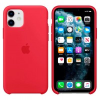 Чехол Silicone Case Original iPhone 11 №25 (Camellia Red) (N25)