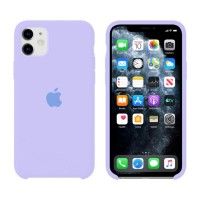 Чехол Silicone Case Original iPhone 11 №41 (Light Purple) (N39)