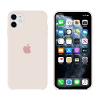 Чехол Silicone Case Original iPhone 11 №11 (Antique white) (N10)
