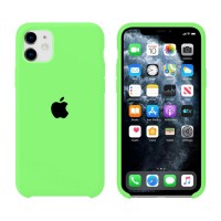 Чехол Silicone Case Original iPhone 11 №66 (Brilliant green) (N40)