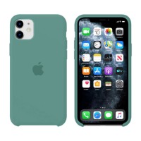 Чехол Silicone Case Original iPhone 11 №57 (Pine Needle Green) (N55)