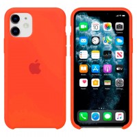 Чехол Silicone Case Original iPhone 11 №13 (Orange) (N13)