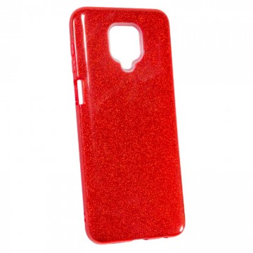 Чехол силиконовый Shine Xiaomi Redmi Note 9S красный в Одессе