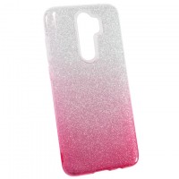 Чехол силиконовый Shine Xiaomi Redmi Note 8 Pro градиент розовый