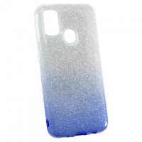 Чехол силиконовый Shine Samsung M21 2020 M215, M30s 2019 M307 градиент синий