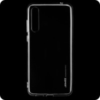 Чехол силиконовый SMTT Huawei Y8p, P Smart S прозрачный