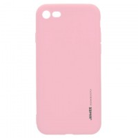 Чехол силиконовый SMTT Apple iPhone 7 Plus, 8 Plus розовый