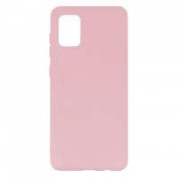 Чехол Silicone Cover Full Samsung A31 2020 A315 розовый