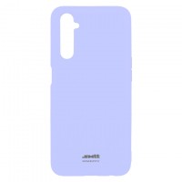 Чехол силиконовый SMTT Silicon Cover Realme 6 Pro сиреневый