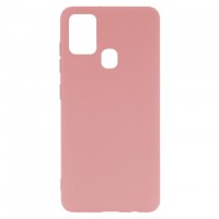 Чехол Silicone Cover Full Samsung A21s 2020 A217 розовый