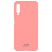 Чехол силиконовый SMTT Silicon Cover Samsung A7 2018 A750 розовый