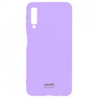 Чехол силиконовый SMTT Silicon Cover Samsung A7 2018 A750 сиреневый