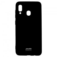 Чехол силиконовый SMTT Silicon Cover Samsung A20 2019 A205, A30 2019 A305 черный