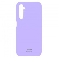 Чехол силиконовый SMTT Silicon Cover Realme 6 сиреневый