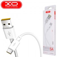 USB кабель XO NB120 Type-C 1m белый