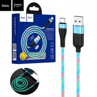 USB кабель Hoco U85 Charming Night Type-C 1m синий