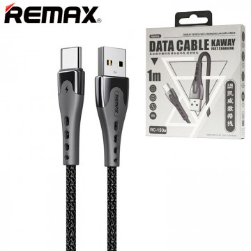 USB кабель Remax Kayway RC-150a Type-C черный в Одессе