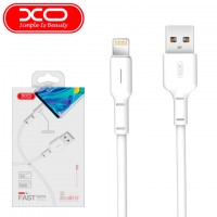 USB кабель XO NB112 Lightning 1m белый