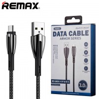 USB кабель Remax Armor RC-162a Type-C черный