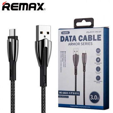 USB кабель Remax Armor RC-162a Type-C черный в Одессе