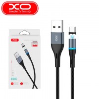 USB кабель XO NB125 магнитный Type-C 1m черный