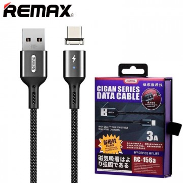 USB кабель Remax Cigan RC-156a Type-C черный в Одессе