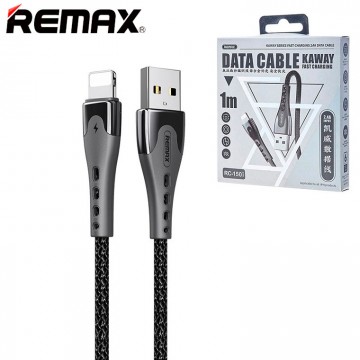 USB кабель Remax Kayway RC-150i Lightning черный в Одессе