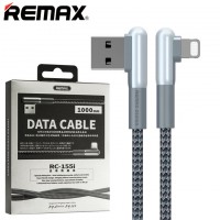 USB кабель Remax Gaming RC-155i Lightning серый