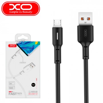 USB кабель XO NB112 micro USB 1m черный в Одессе