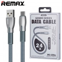 USB кабель Remax Gonro RC-159a Type-C серебристый