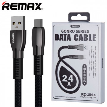 USB кабель Remax Gonro RC-159a Type-C черный в Одессе