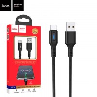 USB кабель Hoco U79 Admirable Smart Power Type-C 1.2m черный