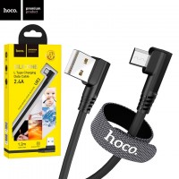 USB кабель Hoco U83 Puissant Silicone micro USB 1.2m черный