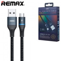 USB кабель Remax Colorful RC-152m micro USB черный