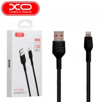 USB кабель XO NB55 Lightning 1m черный