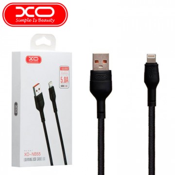 USB кабель XO NB55 Lightning 1m черный в Одессе